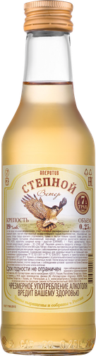 Аперитив СТЕПНОЙ ВЕТЕР 19%, 0.25л