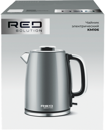 Чайник RED SOLUTION мощность 2000Вт, напряжение 220–240В, 50/60Гц, Арт. KM106, детальное фото