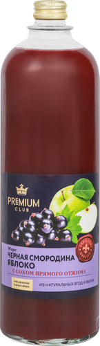 Морс PREMIUM СLUB Черносмородиново-яблочный, 980мл, фотография