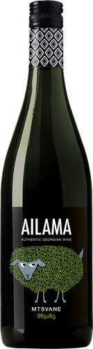 Вино AILAMA Мцване белое сухое, 0.75л, фотография