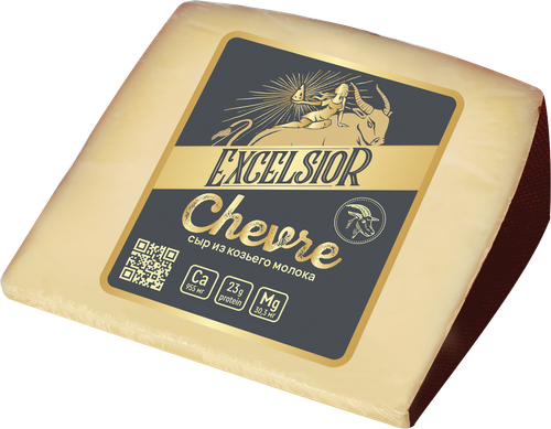 Сыр твердый EXCELSIOR Chevre из козьего молока 50%, без змж, весовой, фотография