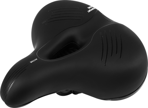 Седло для велосипеда ACTIWELL 26х21х11,5см soft-touch, Арт. 309489, крупный план