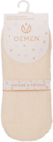 Носки женские OEMEN р. 23, 25 пушистые, розовые, Арт. CR-5-9, вид