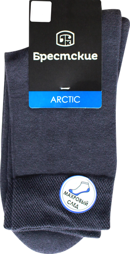 Носки мужские БРЕСТСКИЕ Arctic р. 25, 27, 29, цвет графит рис. 000, Арт. 14С2421, детальное фото