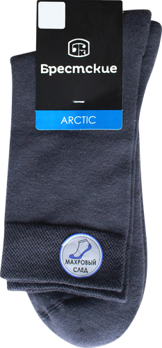 Носки мужские БРЕСТСКИЕ Arctic р. 25, 27, 29, цвет графит рис. 000, Арт. 14С2421, крупный план