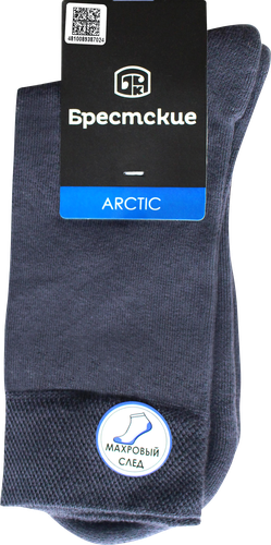 Носки мужские БРЕСТСКИЕ Arctic р. 25, 27, 29, цвет графит рис. 000, Арт. 14С2421, детальное фото