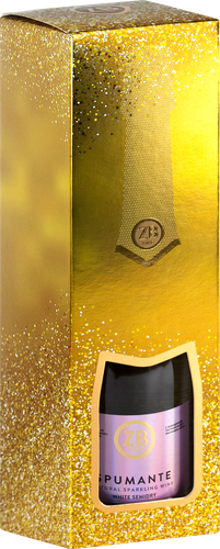 Вино игристое ZB WINE Российское Крым Спуманте розовое брют, п/у, 0.75л, детальное фото