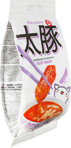 Колбаски сырокопченые ДЫМОВ со вкусом Тай Чили, 50г, вид