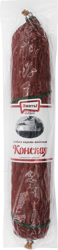 Колбаса варено-копченая ЗНАТЬ Конская, категория Б, весовая, детальное фото
