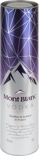 Водка MONTBLANC 40%, в тубусе, п/у, 0.7л, детальное фото