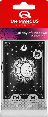 Ароматизатор автомобильный подвесной DR. MARCUS Mystical Tarot Lulaby of Shadows, вид