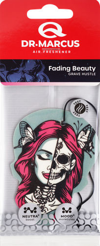 Ароматизатор автомобильный подвесной DR. MARCUS Grave Hustle Fading Beauty, крупный план