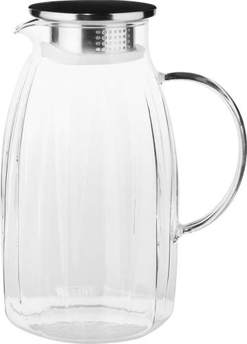 Кувшин REGENT INOX Linea Franco, с фильтр-пробкой, 2л, Арт. 66-1018, картинка