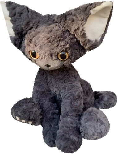 Игрушка ПЛЮШЕВАЯ МАФИЯ Котик с ушками, крупный план