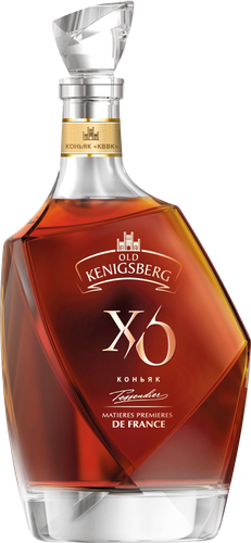 Коньяк СТАРЫЙ КЕНИГСБЕРГ XO выдержанный высшего качества КВВК 40%, п/у, 0.5л, фотография