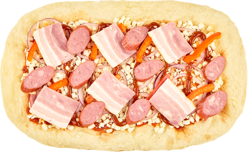 Пицца DOSTAЕВСКИЙ Римская Супер мясная, 445г, фотография