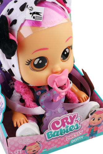 Набор игровой CRYBABIES Дотти Dressy, плачущая интерактивная, с аксессуарами, фото