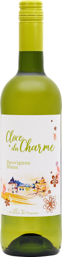 Вино CLOCE DU CHARME Совиньон Блан белое сухое, 0.75л, детальное фото