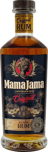 Ром MAMA JAMA Black выдержанный 38%, 0.7л