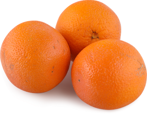 Апельсины отборные, фасованные ЛЕНТА FRESH, весовые, крупный план