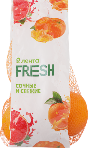 Апельсины отборные, фасованные ЛЕНТА FRESH, весовые, фото