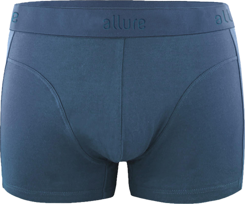 Трусы мужские ALLURE боксеры размер в ассортименте, синие, Арт. ALR 00008, детальное фото