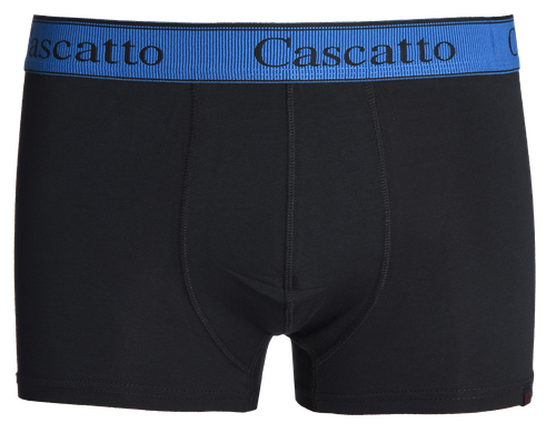 Трусы мужские CASCATTO боксеры р. M–XXL, однотонные с цветной резинкой, Арт. BXM1807, детальное фото