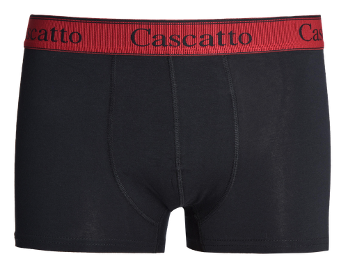 Трусы мужские CASCATTO боксеры р. M–XXL, однотонные с цветной резинкой, Арт. BXM1807, вид