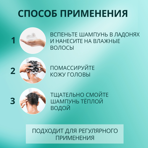 Шампунь-бальзам ШАУМА MEN 2в1 Защита от перхоти, 360мл, картинка