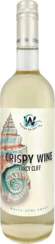 Вино CRISPY WINE Фэнси Клиф белое полусладкое, 0.75л