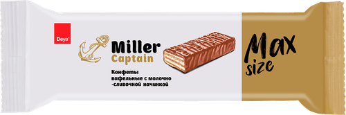 Конфеты DEYA Captain miller max size, с молочно-сливочной начинкой, 40г, фотография