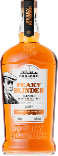 Виски PEAKY BLINDERS Острые козырьки Шотландский купажированный 40%, 0.7л, фотография