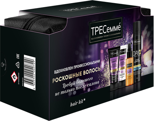 Набор подарочный ТРЕСЕММЕ Классика восстановления и защиты, тревел, 215мл, детальное фото