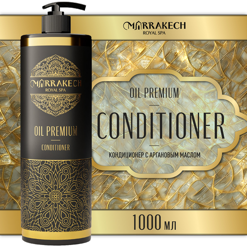 Кондиционер для волос MARRAKECH ROYAL SPA Oil premium, 1л, вид