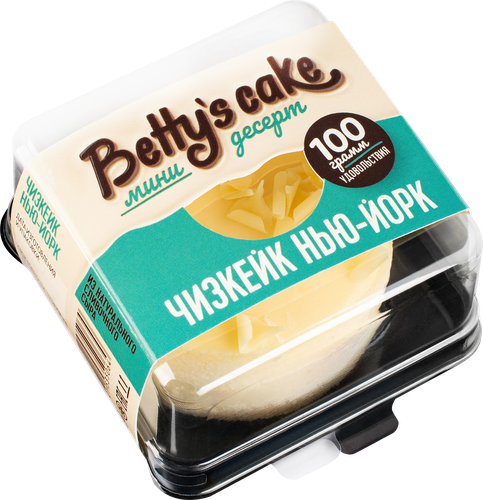 Чизкейк замороженный BETTY'S CAKE Нью-йорк, 100г, фотография