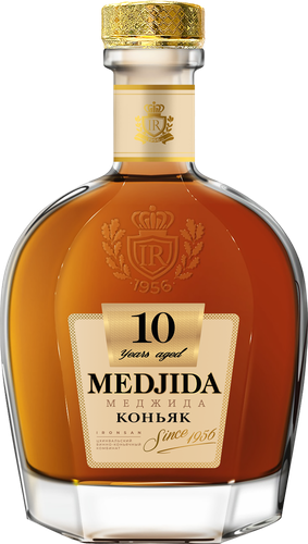 Коньяк MEDJIDA Марочный старый КС 10 лет 40%, 0.5л, картинка