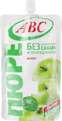 Пюре фруктовое ABC Яблочное, 200г, фотография