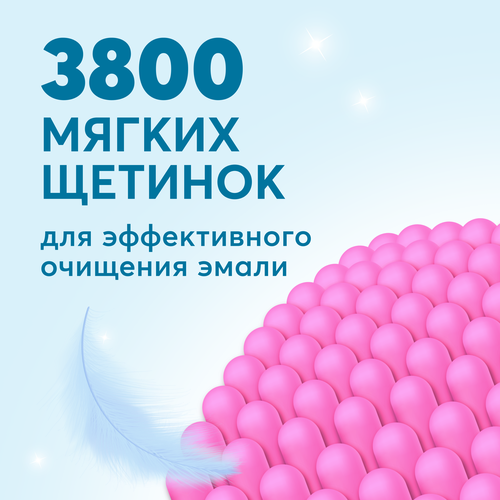 Зубная щетка детская PRESIDENT 7+ мягкая, 5 мил, картинка