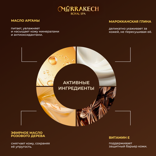 Гель для душа MARRAKECH ROYAL SPA Argan oil, 1л, вид