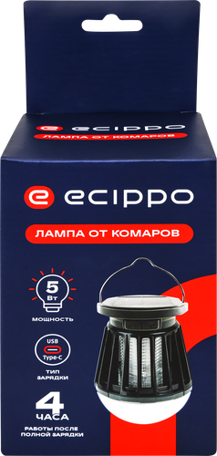 Лампа-отпугиватель комаров ECIPPO солнечная батарея+USB, Арт. MK15-6057M, детальное фото