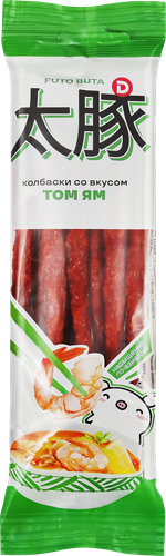 Колбаски сырокопченые ДЫМОВ со вкусом Том Ям, 70г, изображение