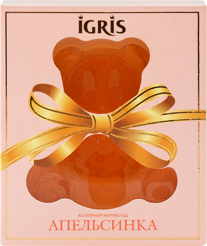 Мармелад желейный IGRIS Апельсинка, 100г, вид