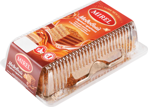 Торт MIREL Медовый с вареной сгущенкой, 250г, фотография