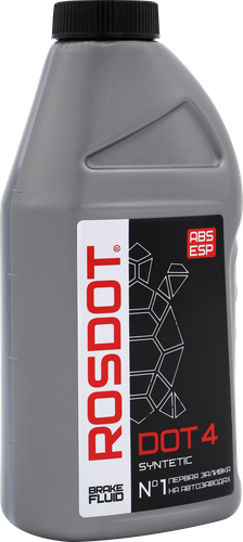 Тормозная жидкость ROSDOT DOT4, 455г, фотография