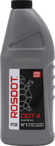 Тормозная жидкость ROSDOT DOT4, 910г, картинка