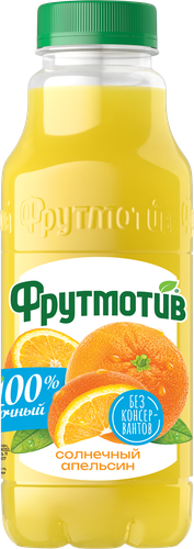 Напиток ФРУТМОТИВ Яркий апельсин негазированный, 0.5л, изображение