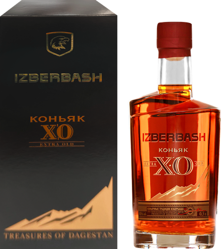 Коньяк ИЗБЕРБАШ Старый КС 40%, 0.5л, фото