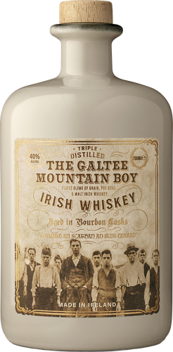 Виски THE GALTEE MOUNTAIN BOY Ирландский купажированный 40%, 0.7л, картинка