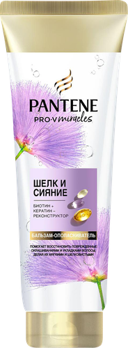 Бальзам-ополаскиватель PANTENE ProV Miracles Шелк и сияние, 325мл, фото