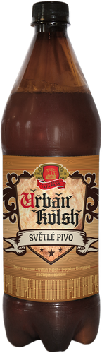 Пиво светлое URBAN KOLSH пастеризованное 4,5%, 1л, фото